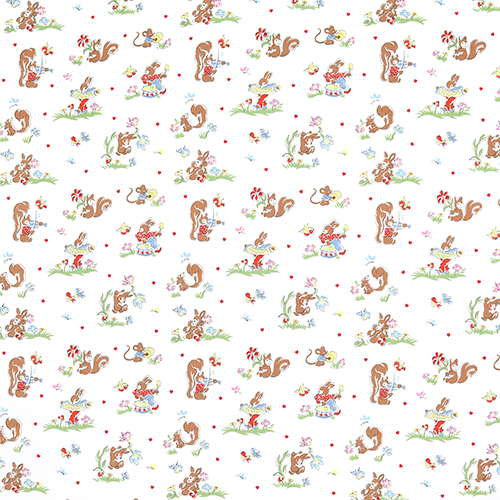 Whimsical Animal Musical Love Notes 4