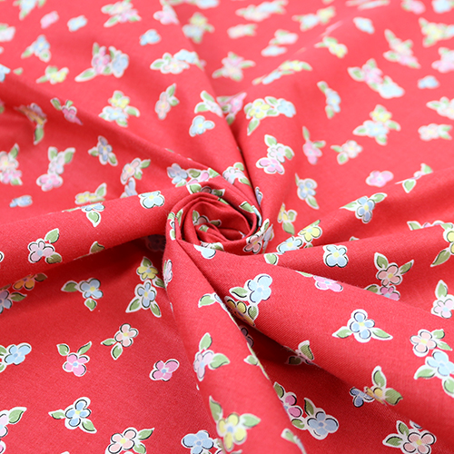 Whimsical Flowers Red Love Notes 2