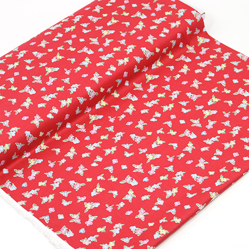 Whimsical Flowers Red Love Notes 3