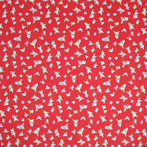 Whimsical Flowers Red Love Notes 4