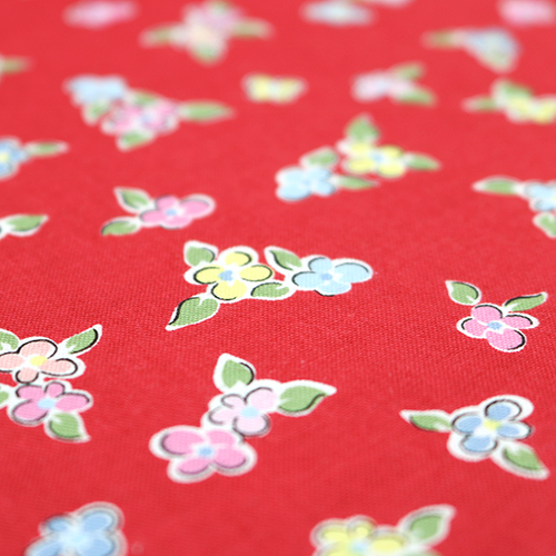 Whimsical Flowers Red Love Notes 5