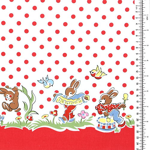 Whimsical Animals Border Dots Love Notes 1