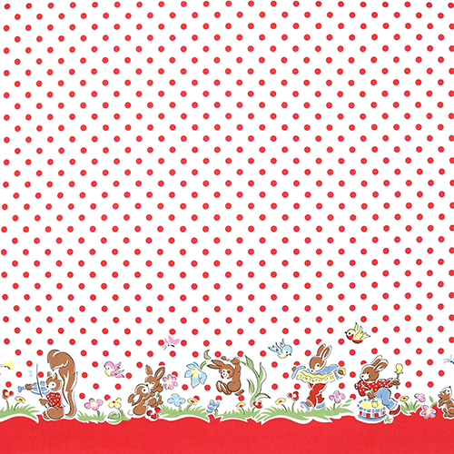 Whimsical Animals Border Dots Love Notes 4