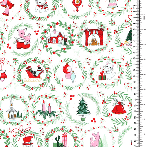 Coronas Vintage De Navidad Decoraciones Tradicionales 1