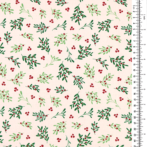 Vintage Mistletoe Sprig Berry Christmas 1