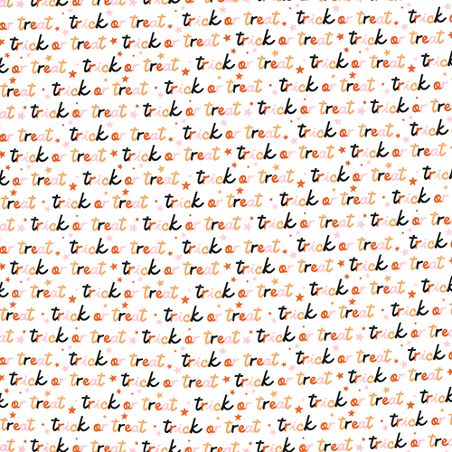 Trick or Treat Cute Halloween Hey Pumpkin Fabric by Riley Blake