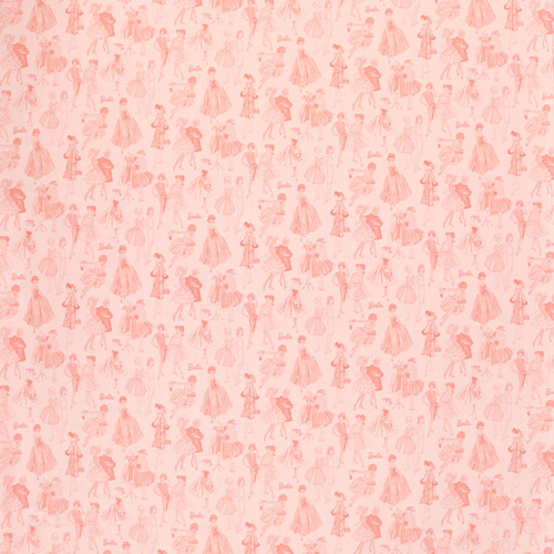 Moda Vintage Barbie En Rosa Tonal 4
