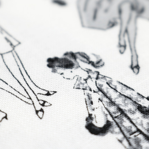 Moda Vintage Barbie En Blanco Y Negro Tonal 5