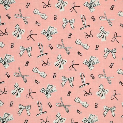 B for Barbie Vintage Fashion Bows Pink