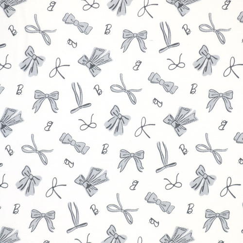 B for Barbie Vintage Fashion Bows White