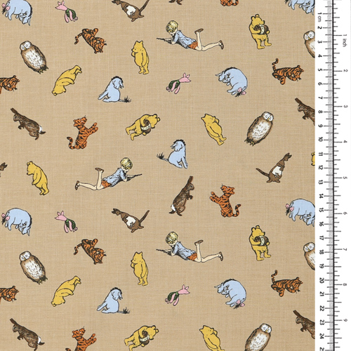 Winnie L’Ourson Amis Personnages Marron 1