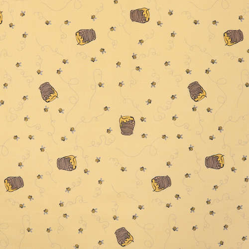 Winnie Puuh Bienen Honigtopf Bienen Sonnenschein Stoff von Riley Blake