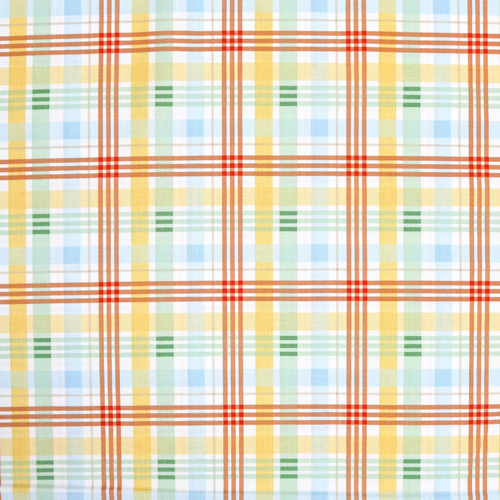 Winnie L’Ourson � Carreaux Multicolore Tissu par Riley Blake