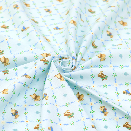 Peter Rabbit Benjamin Bunny Joli Treillis Bleu 2