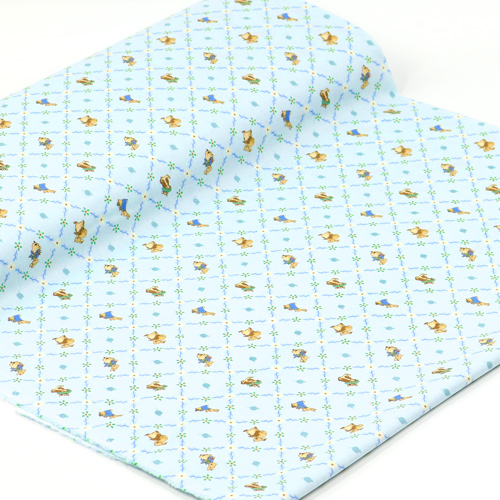 Peter Rabbit Benjamin Bunny Joli Treillis Bleu 3