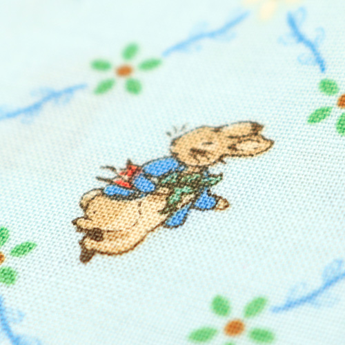 Peter Rabbit Benjamin Bunny Joli Treillis Bleu 5