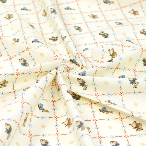 Peter Rabbit Benjamin Bunny Joli Treillis Cr�me 2