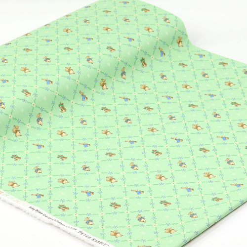 Peter Rabbit Benjamin Bunny Joli Treillis Vert 3