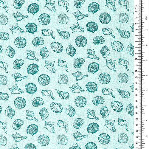 Reef Ocean Sea Shells Beach Aqua 1