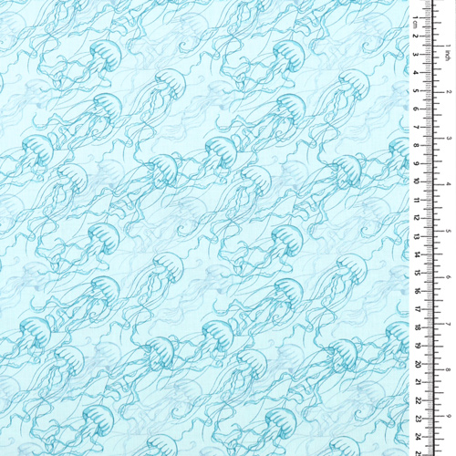 Reef Jellies Tropical Ocean Swim Aqua 1