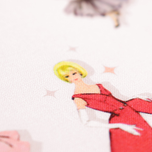 Moda Glamour Vintage Barbie En Blush 5