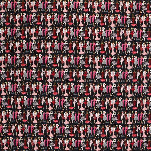 Barbie Vintage Catwalk Fashion Black 4