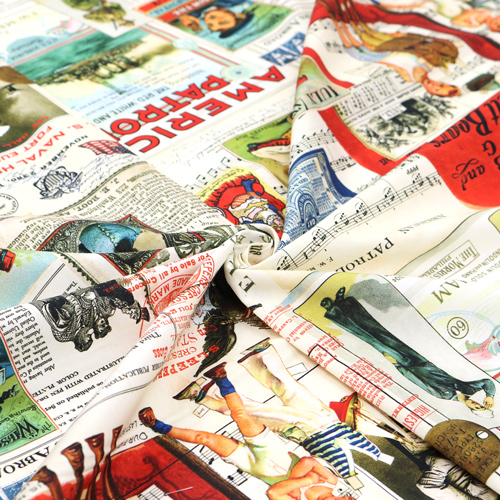 Sew America Vintage Military Ephemera Collage 2