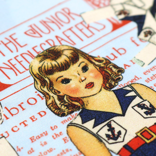 Sew America Vintage Navy Scout Paper Doll Blue 5