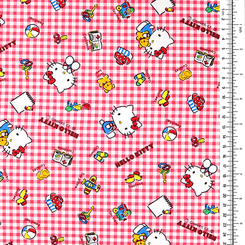 Gingham Hello Kitty 1