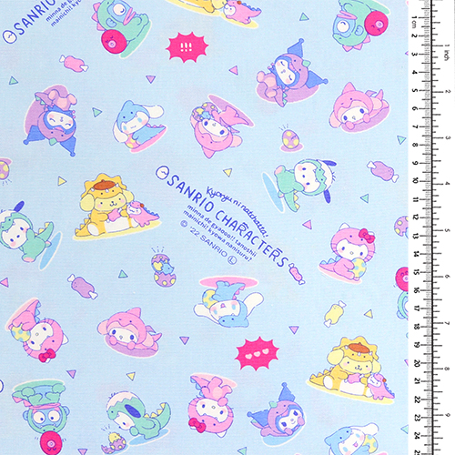 Sanrio Characters Pastel Dinosaurs 1