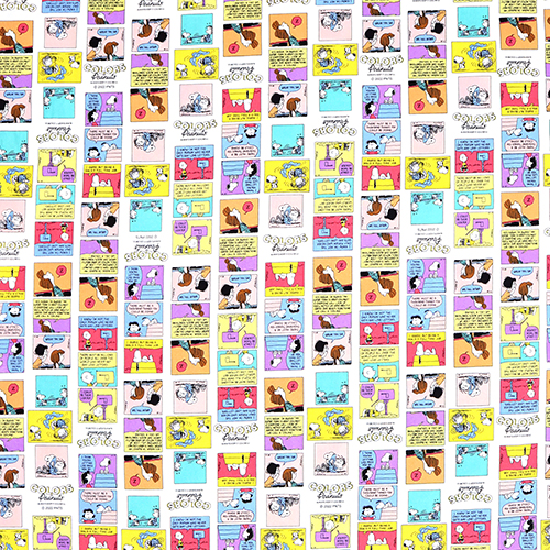 Snoopy Comicbuch in Pastellfarben 4