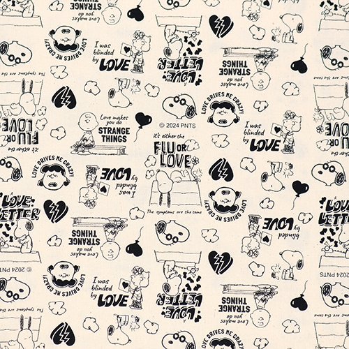 La Bande De Snoopy 75e Anniversaire Classique Tissu par Sanrio