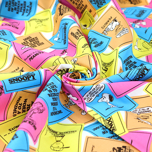 Snoopy Zitatkarten 75. Jubiläum Mehrfarbig 2