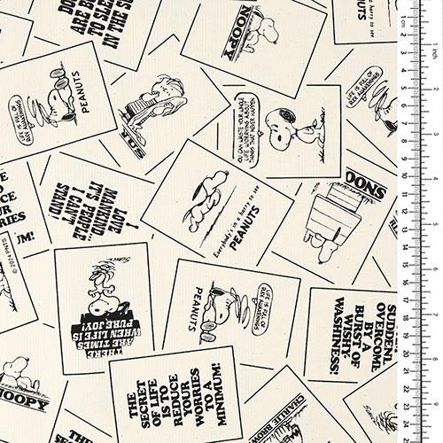 Snoopy Zitatkarten 75. Jubiläum Naturfarben 1