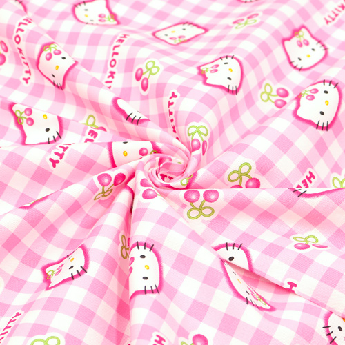 Hello Kitty Kirsch-Gingham-Karo 2