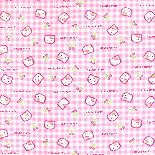Hello Kitty Kirsch-Gingham-Karo 4