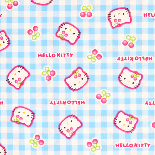 Hello Kitty Motif Vichy Cerises
