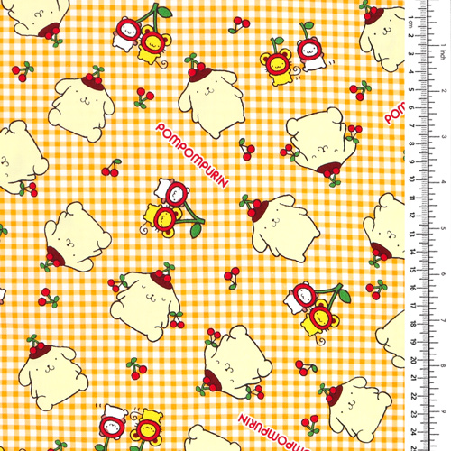 Pom Pom Purin Vichy-Karo Kirsch-Picknick 1