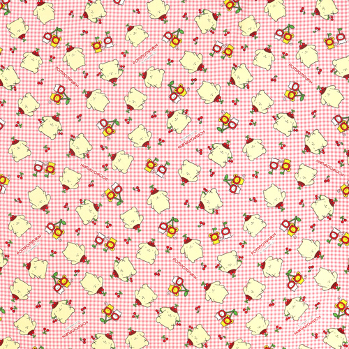 Pom Pom Purin Vichy-Karo Kirsch-Picknick 4
