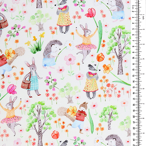 Ville Du Lapin De Printemps Hippity Hop Pâques 1