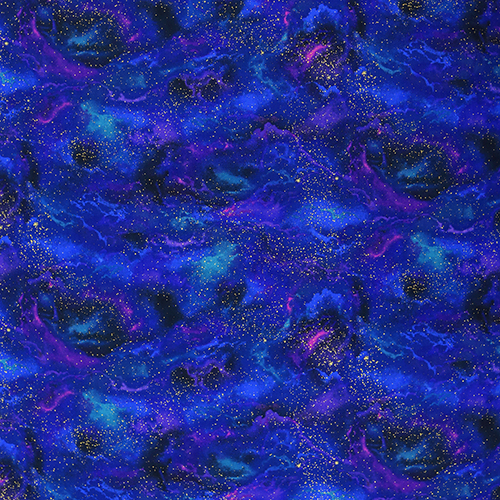 Galaxie Cosmique Ciel Étoilé Métallique 4