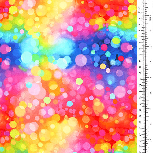 Ätherisches Leuchten Regenbogen-Perlenpunkte 1