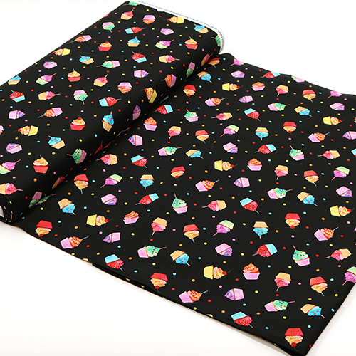 Tossed Cute Cupcakes Colourful Polka Dot 3