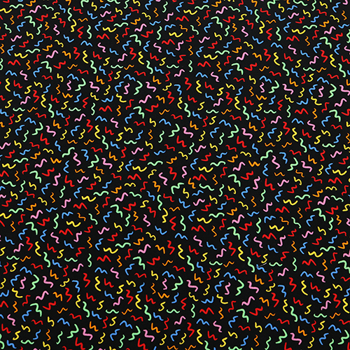 Motifs Sinueux Rétro 80s 90s 4