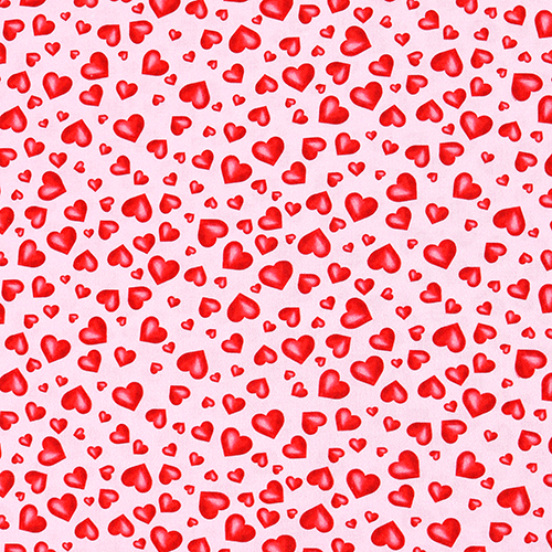 Rote Valentins-Liebe-Herzen Überall