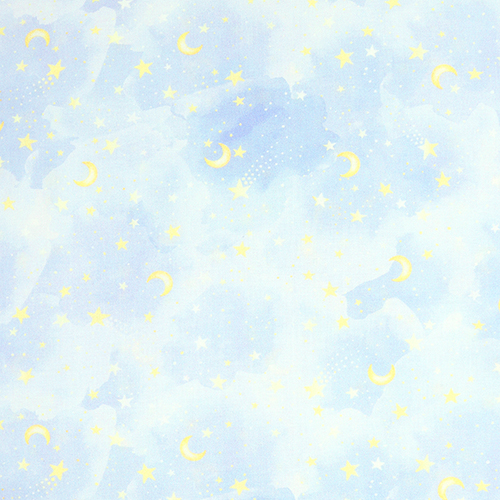 toiles Lune Atmosphre thre Nuages Tissu par Timeless Treasures
