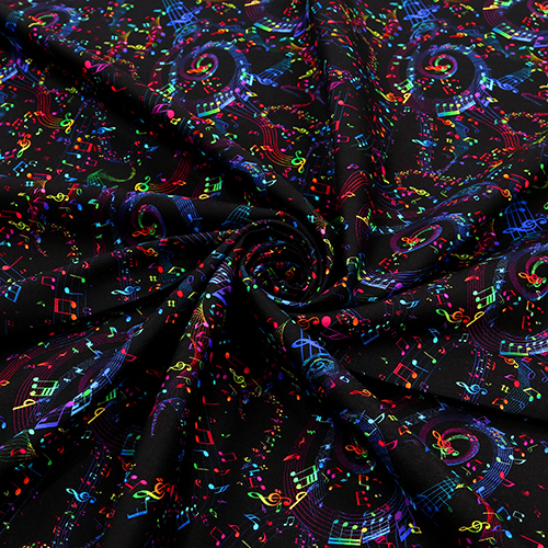Notes De Musique En Spirale Arc-En-Ciel 2