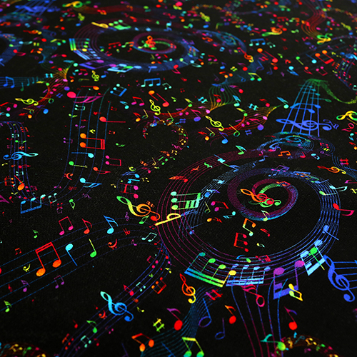 Notes De Musique En Spirale Arc-En-Ciel 5