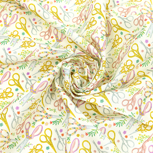 Ciseaux de Couture Floraux Fleurs Anciennes 2
