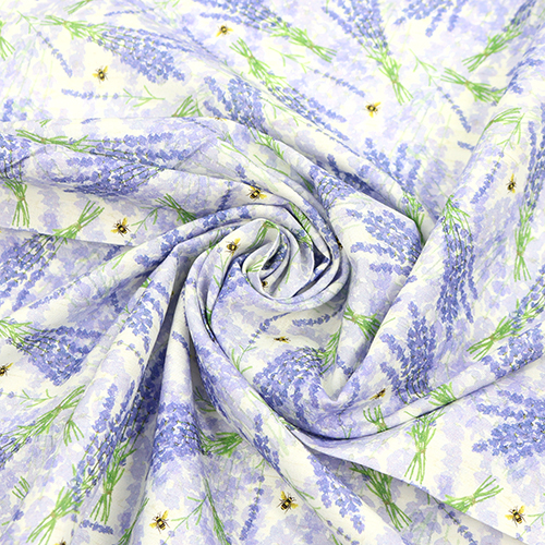 Rametto Di Lavanda Floreale Con Apette 2